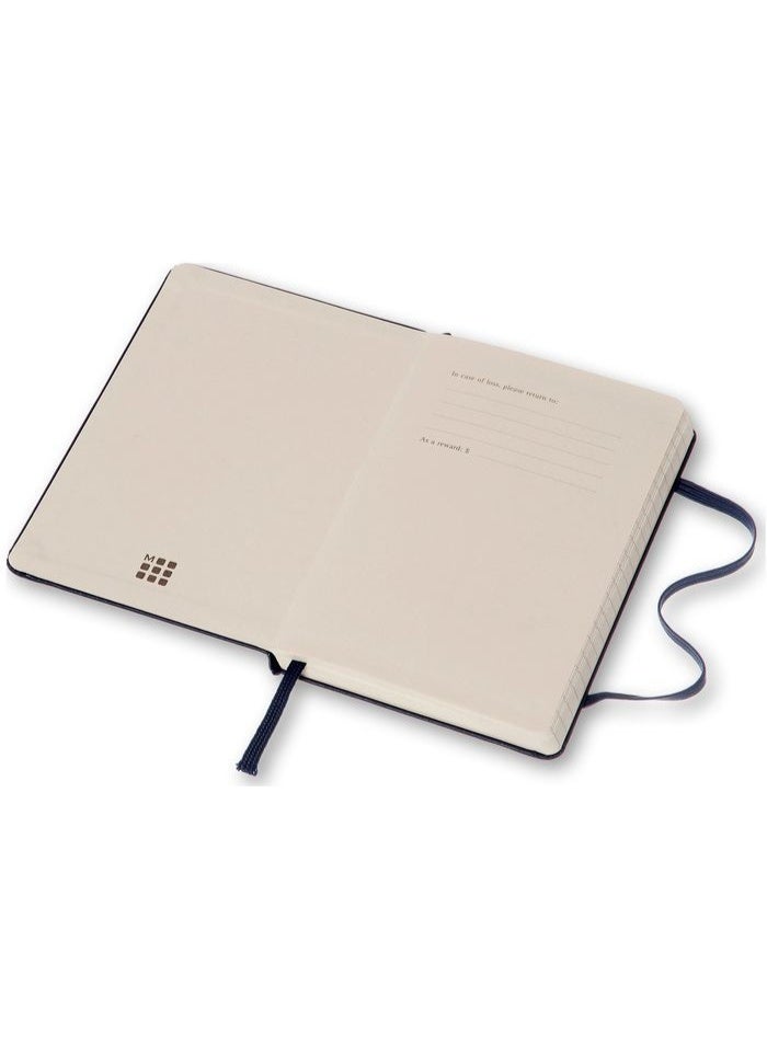MOLESKINE Pocket Notebook Ruled Pages Sapphire Blue Hard Cover 192 Pages - Image 3