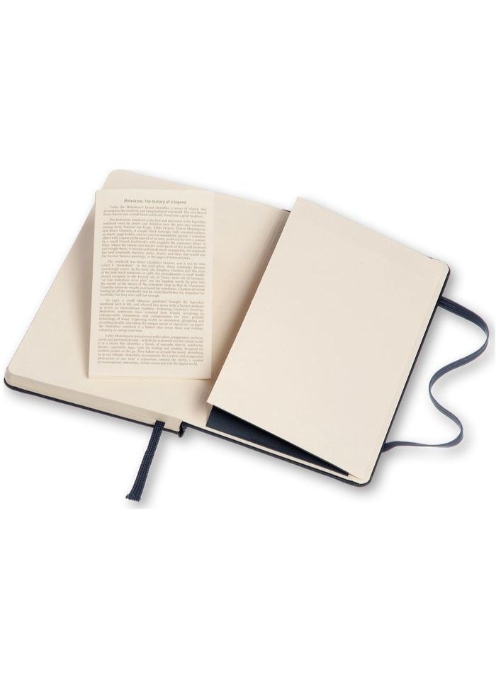 MOLESKINE Pocket Notebook Ruled Pages Sapphire Blue Hard Cover 192 Pages - Image 2