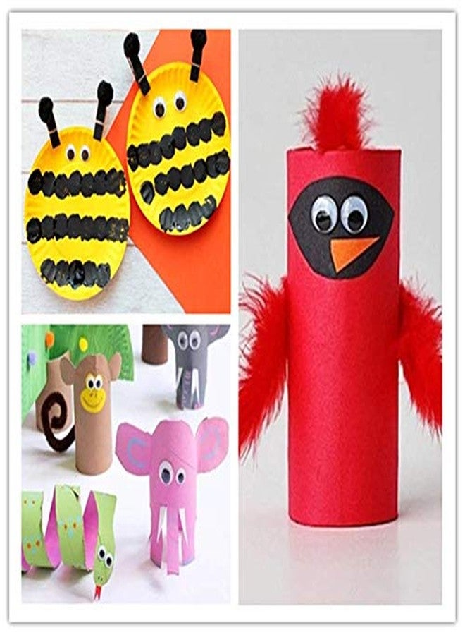 EMAAN 150 Pieces of 20mm Multicolor Round Wiggle Googly Eyes with Self-Adhesive - Image 5
