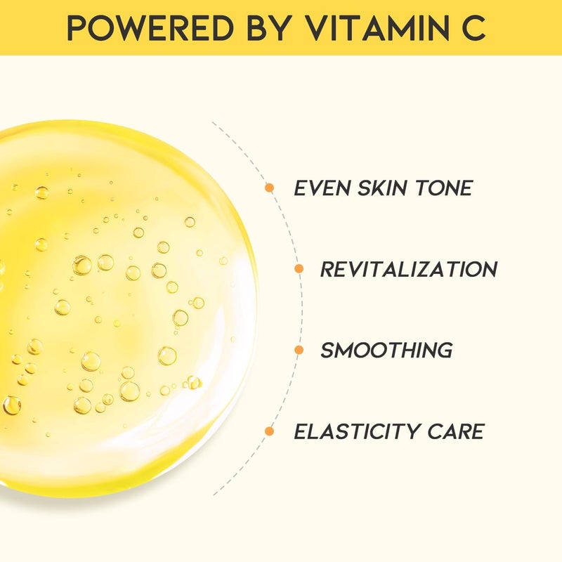 #OOTD Vitamin C Revitalizing Hydrating Sheet Mask (10pcs) - Face Mask Korean Skincare Facial Sheet Masks for Even-Looking Skin Tone & Radiance - Image 4