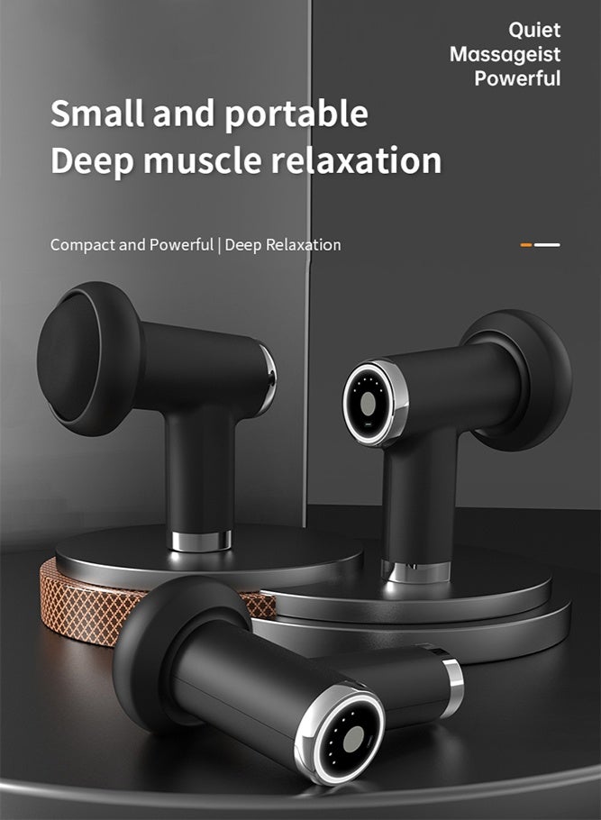 جهاز تدليك الجسم، جهاز تدليك كهربائي للسيلوليت مزود بخمسة رؤوس تدليك، جهاز محمول لتحديد شكل الجسم لشد البطن والذراعين والفخذين - Image 3