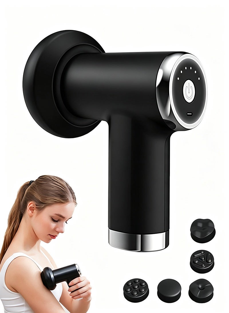 Home Massager Handheld Portable Massager Neck Waist Shoulder Kneading Body Massager, Cellulite Massager, Electric Fat Sculpting Massager, Handheld Remover with Interchangeable Heads Relaxation - Image 1
