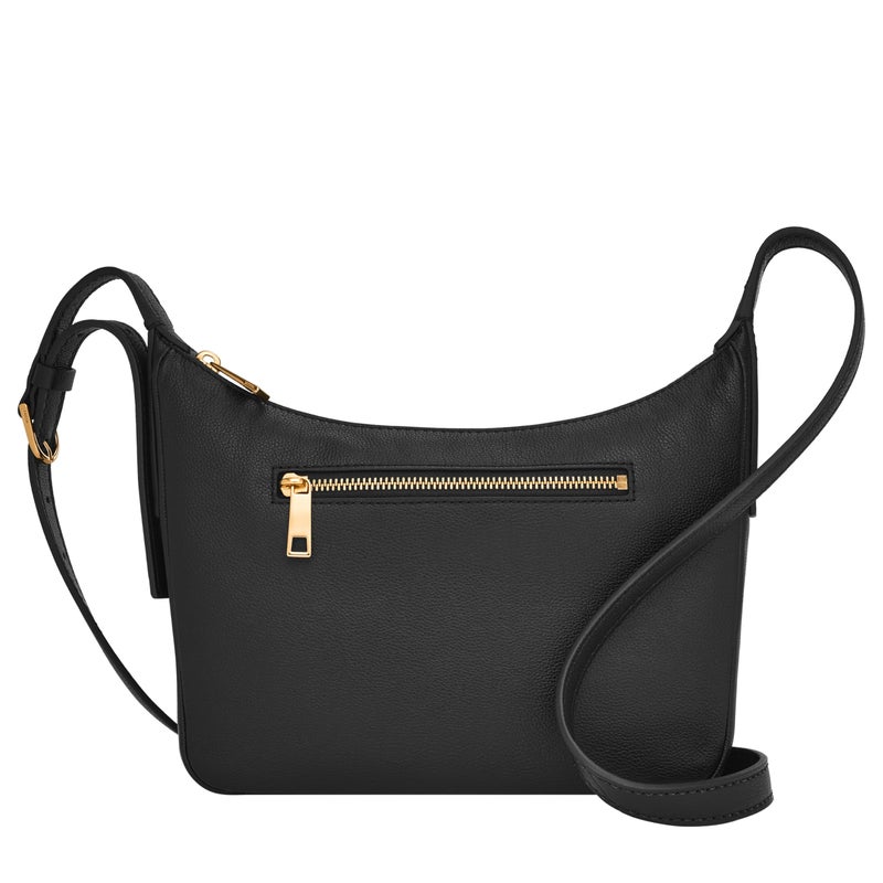 Fossil Women's Cecilia Leather Small Crossbody Purse Handbag, Black (Model: ZB1889001) - Image 1