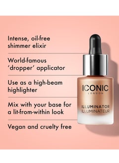 ICONIC LONDON Illuminator | Liquid Highlighting Drops for a Radiant Glow, Cruelty-Free, Vegan Makeup - pzsku/Z20B64CFA28B2F3ACDA4EZ/45/_/1732916080/6410f65c-23d2-45ae-8069-600fed2361cf