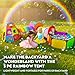 Playz 5pc Kids Play Tents Tunnels Ball Pit for Toddlers Basketball Hoop Crawling Tubes PopUp Playhouses Baby Obstacle Course for Indoor or Outdoor Use - Image 4