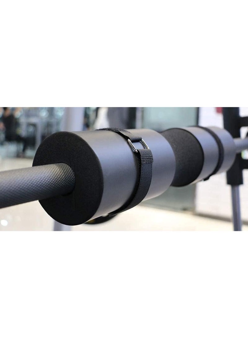 SportQ®Squat Pad for Weightlifting - Neck Pad for Weightlifting with Safety Straps for Standard and Olympic Weights, Ergonomic Design with Shoulder Foam Padding, Hip Protector for Squats - Image 4