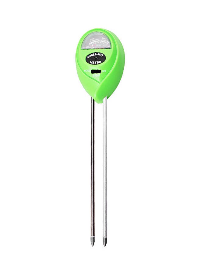 NIBEMINENT 3-In-1 Digital Soil PH Meter Green/Black/White  - Image 1