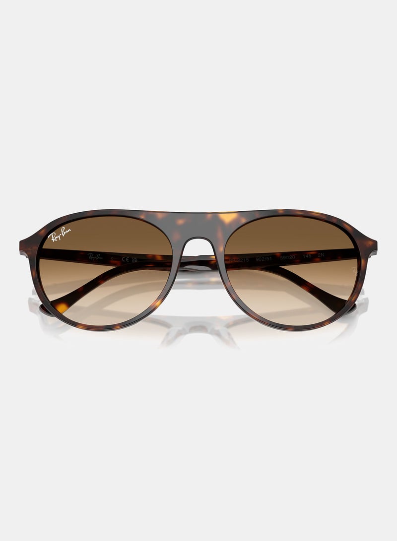 راي بان Women Full-rimed Aviator Sunglasses 2215, 56, 902, 51 - Image 5