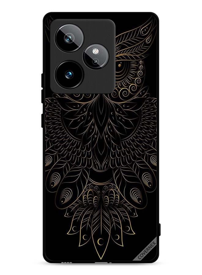 Covernex Realme GT 7 5G Protective Case Cover Modern Floral Owl Art