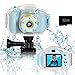 Agoigo Kids Waterproof Camera Children Underwater HD Video Digital Camcorder Portable Travel Toy for Toddler Ideal Christmas Birthday Gifts for Boys Girls Age 312 with 32GB Card Blue - Image 2