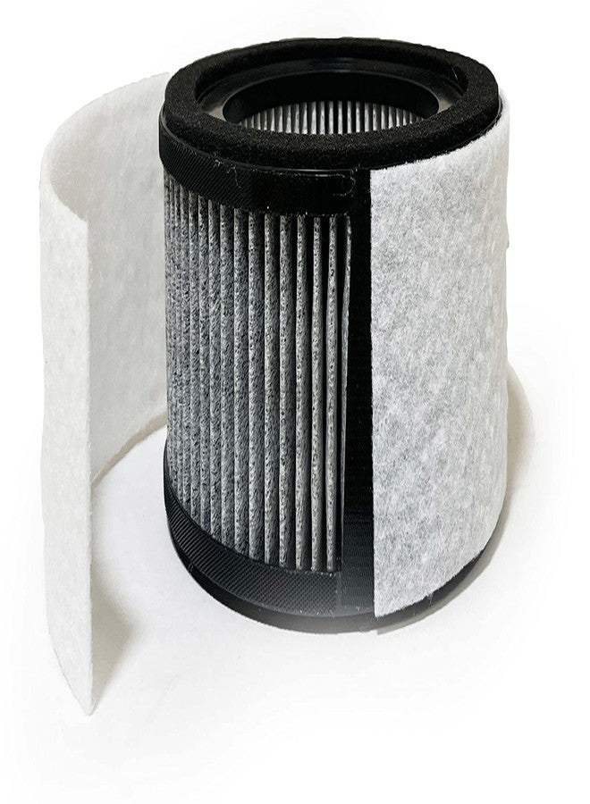 نيسبيرا فلتر بديل من نيسبيرا EE-5067 HS-1944 H13 لجهاز تنقية الهواء كرين، فلتر كربوني حقيقي HEPA 3 في 1 قابل للغسل، عبوة واحدة - Image 5