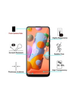 Protector Tempered Glass Screen Protector for Samsung A11  - Image 3