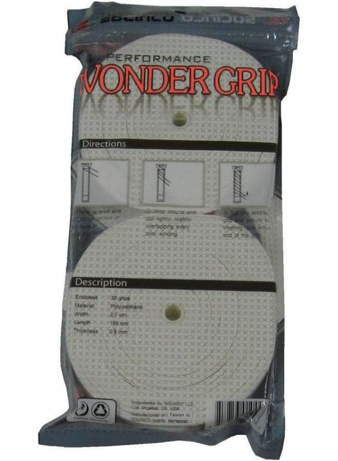 Solinco Wonder Grip Tennis Overgrip 30 Pack - Soft & Tacky - Image 2