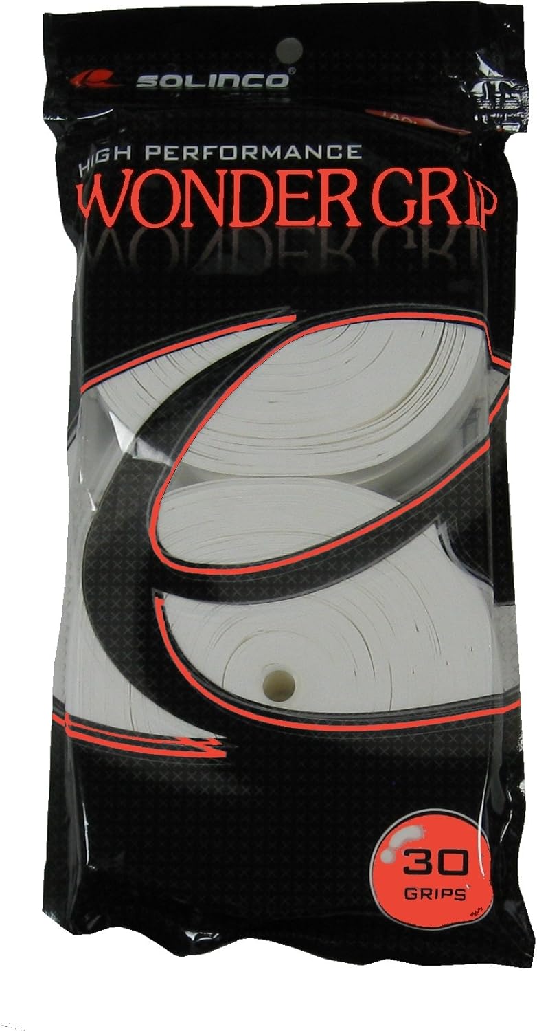 Solinco Wonder Grip Tennis Overgrip 30 Pack - Soft & Tacky - Image 1