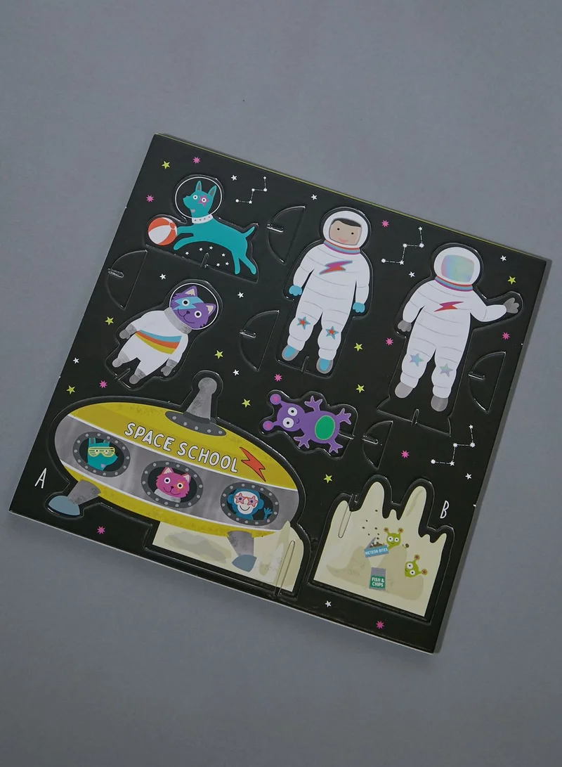 Floss & Rock Space Pop Out Play Scenes
