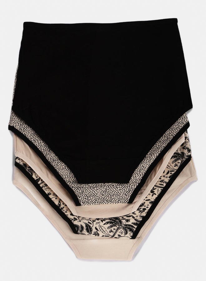 Carina Pack of 5 Colored Full Brief Panties - Image 3