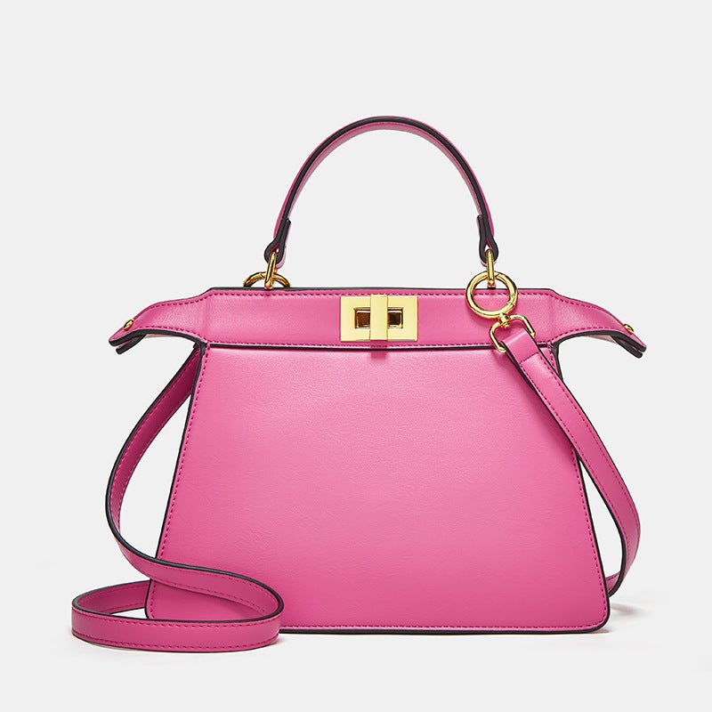 2023 New Women'S Bag Fashion Simple Solid Color Kelly Handbag Shoulder Crossbody Bag Elegant Women'S Organ Bag - Image 5