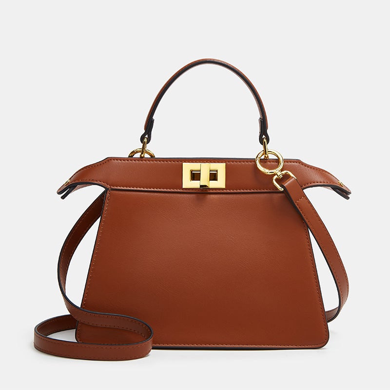 2023 New Women'S Bag Fashion Simple Solid Color Kelly Handbag Shoulder Crossbody Bag Elegant Women'S Organ Bag - Image 4