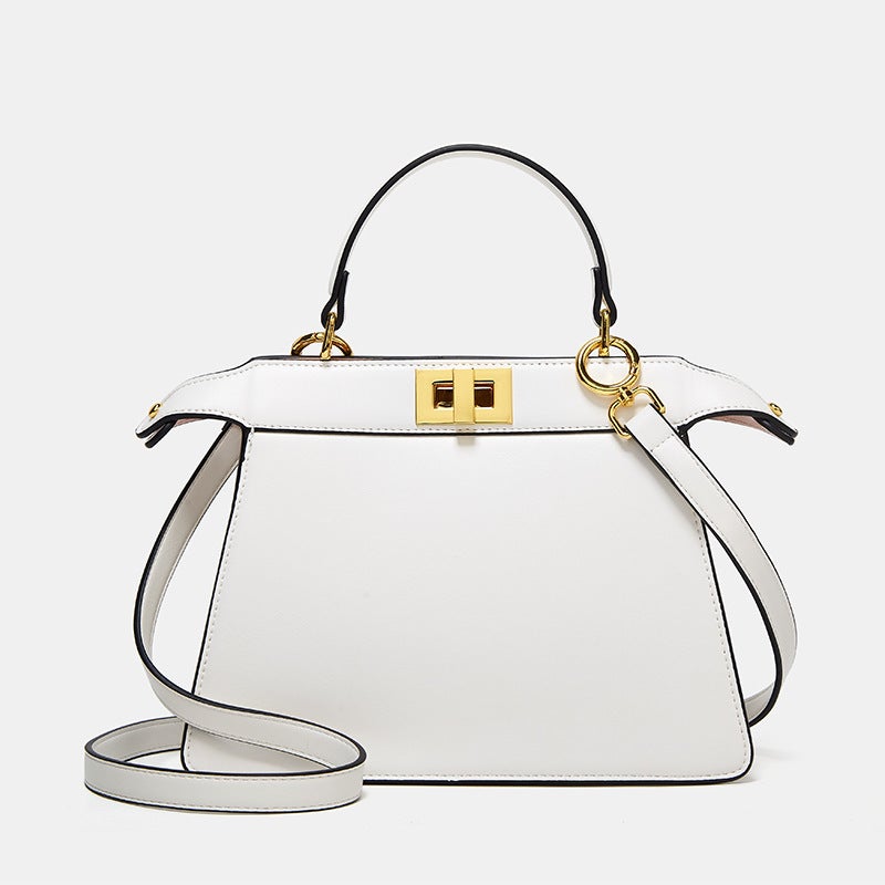 2023 New Women'S Bag Fashion Simple Solid Color Kelly Handbag Shoulder Crossbody Bag Elegant Women'S Organ Bag - Image 2
