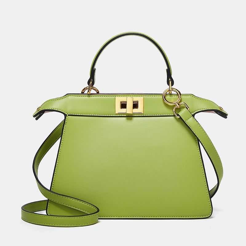 2023 New Women'S Bag Fashion Simple Solid Color Kelly Handbag Shoulder Crossbody Bag Elegant Women'S Organ Bag - Image 3