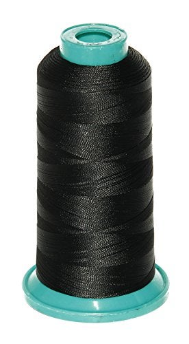 Ms Fenda 1800 Yard Elastic Nylon Sewing Thread for Wig Makers (Black) - Image 1