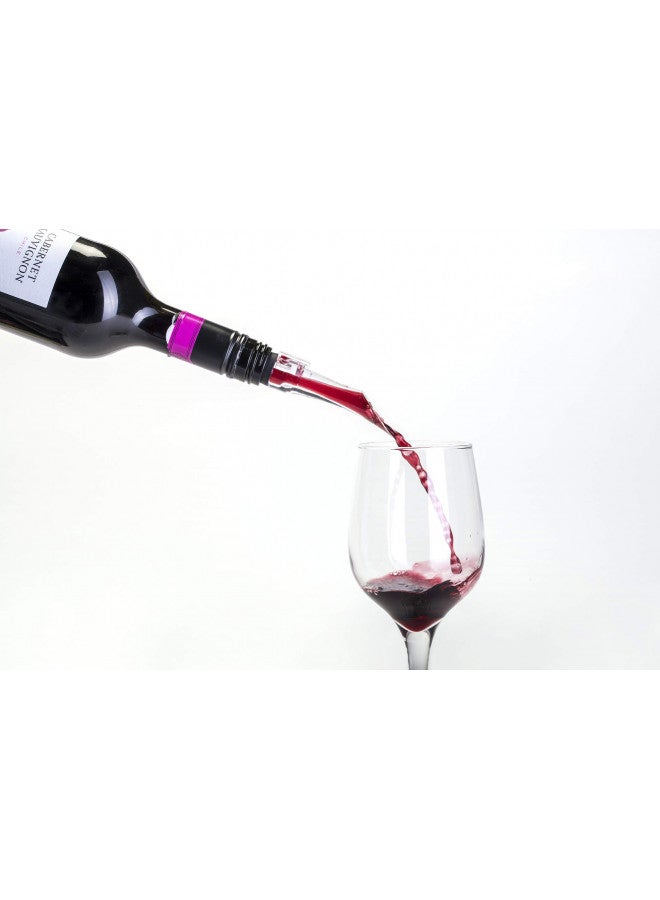 Cork Pops Nicholas VinOair Wine Aerator, Black, 6 Inch - Image 2