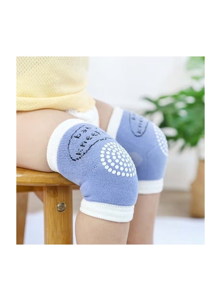 ORITi 5-Pairs Of Baby's Breathable Anti-Fall Crawling Knee Pads Set - Image 4