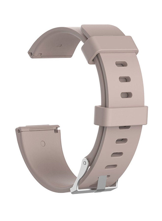 NIBEMINENT Replacement Watch Strap For Fitbit Versa 20centimeter Beige  - Image 1