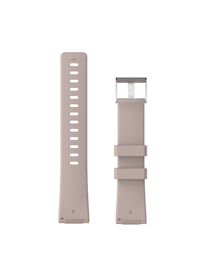 NIBEMINENT Replacement Watch Strap For Fitbit Versa 20centimeter Beige  - Image 3
