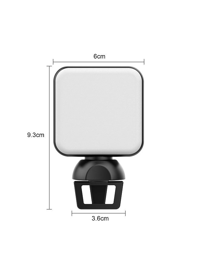 VIJIM LED Video Conference Light Fill Light with Clip 4W 6500K Daylight Brightness Dimmable SOS Mode with Built-in 1200mAh Battery for Laptop Tablet Phone Video Chatting Online Teaching Remote Working  - Image 2