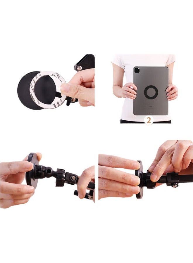 samtogo Magnetic Phone And Tablet Stand, Magsafe Compatible Accessory, 17Mm Universal Ball Head, Strong Magnet, Adhesive, Compatible With Apple And Android - Image 1