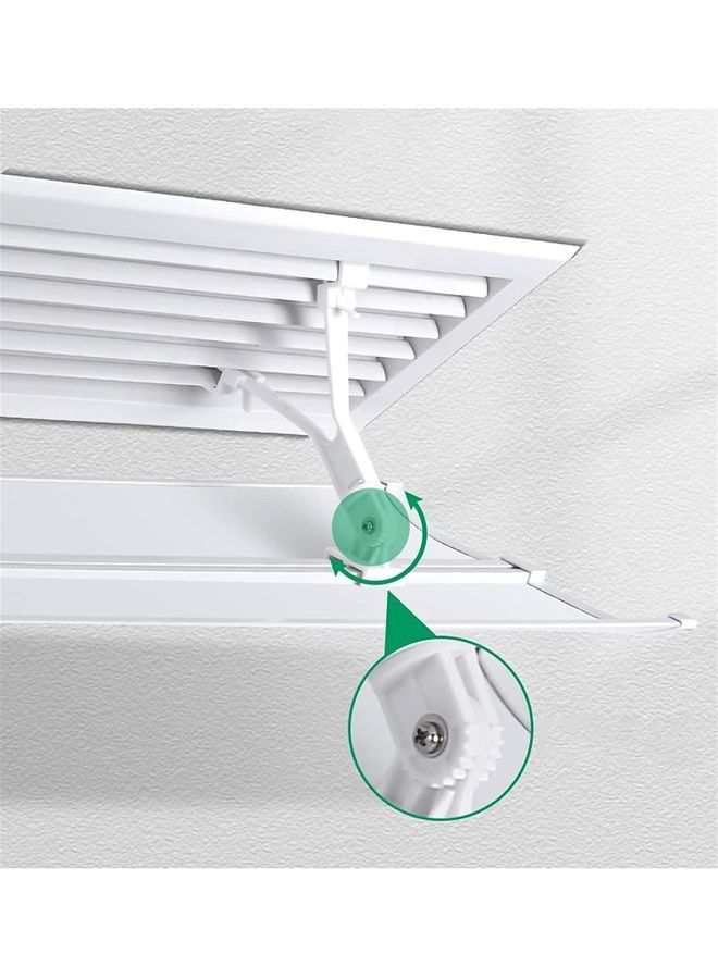 Y&D Adjustable Air Conditioner Deflector T115 White - Image 4