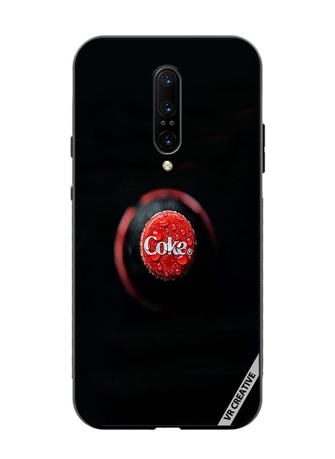 VR CREATIVE - Protective Case Cover For OnePlus 7 Pro Coke Design Multicolour - Image 1