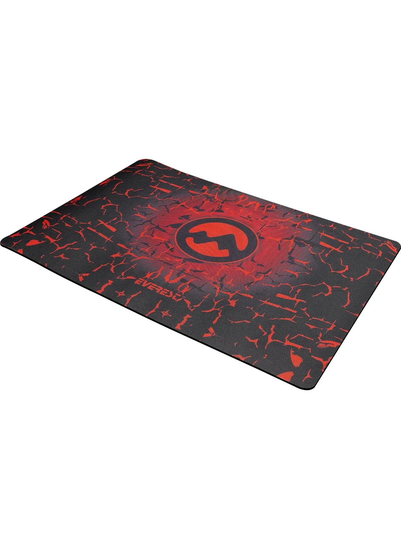إيفرست SGM-X7 Usb Black Macro 7200dpi Gaming Mouse +Gaming Mouse Pad