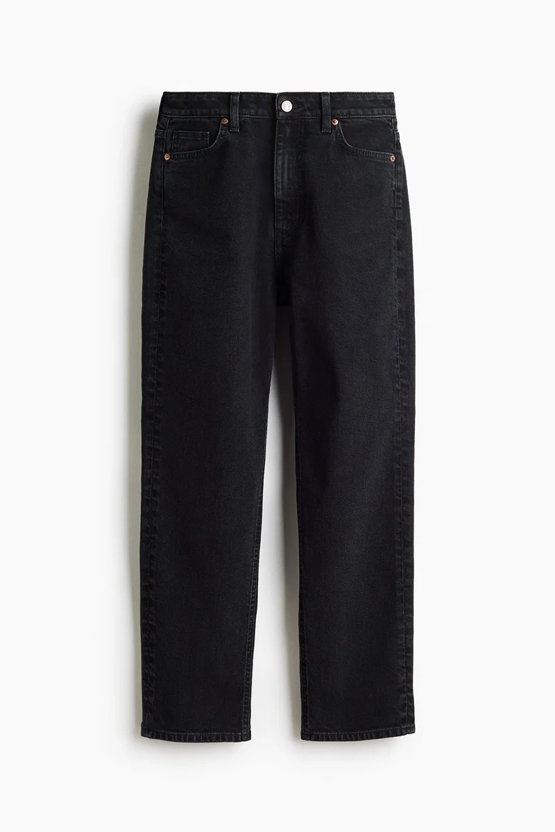 Slim Mom High Ankle Jeans