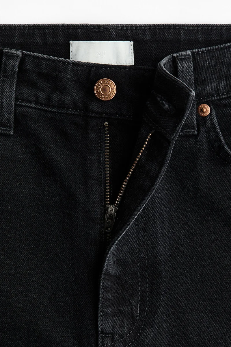 H&M  Slim Mom High Ankle Jeans for Women | Best Price UAE