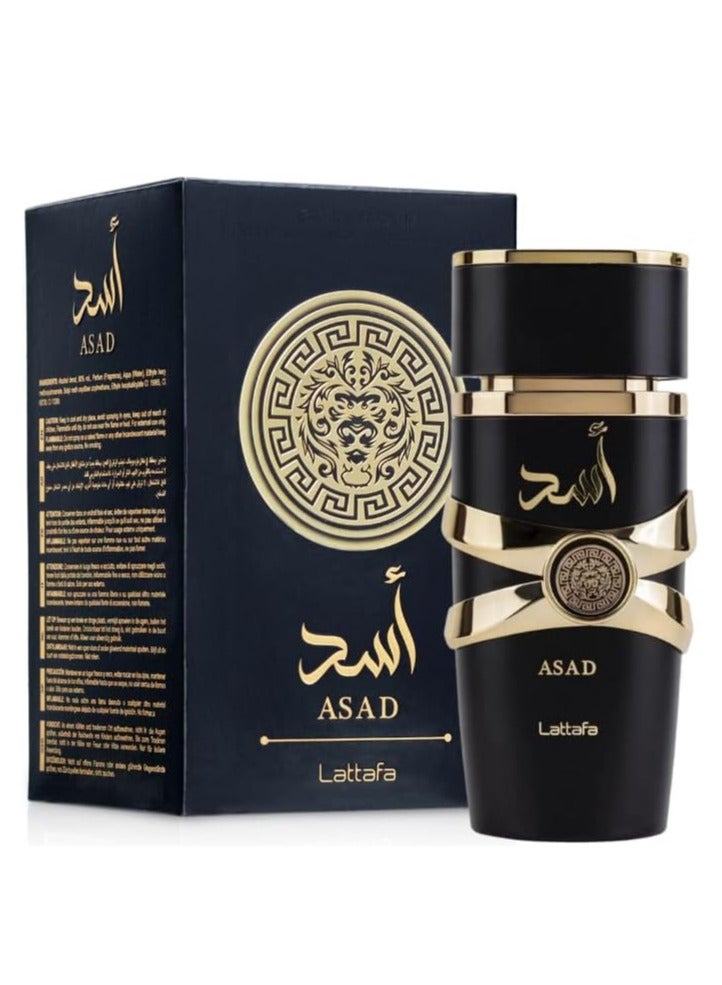 لطافة عطر اسد او دي بارفان من لطافة، 100 مل، للجنسين. - Image 1