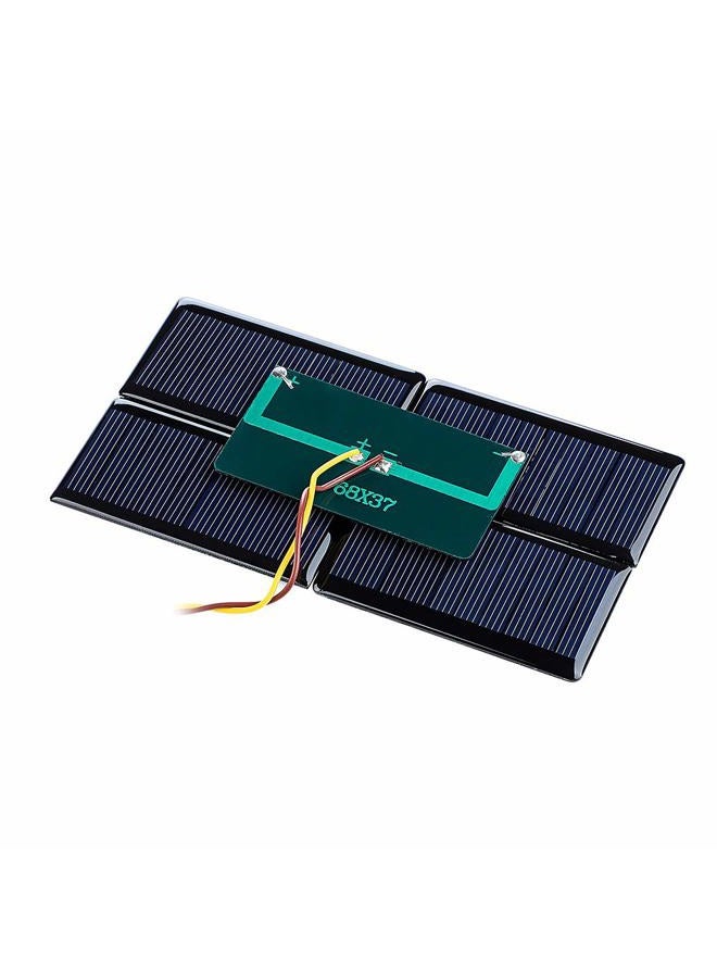 SUNYIMA 10Pcs 5V 60mA Mini Polycrystalline Solar Panels Cells 68mmx37mm/2.67"x1.45" for DIY Solar Cells Projects Toys - Image 5