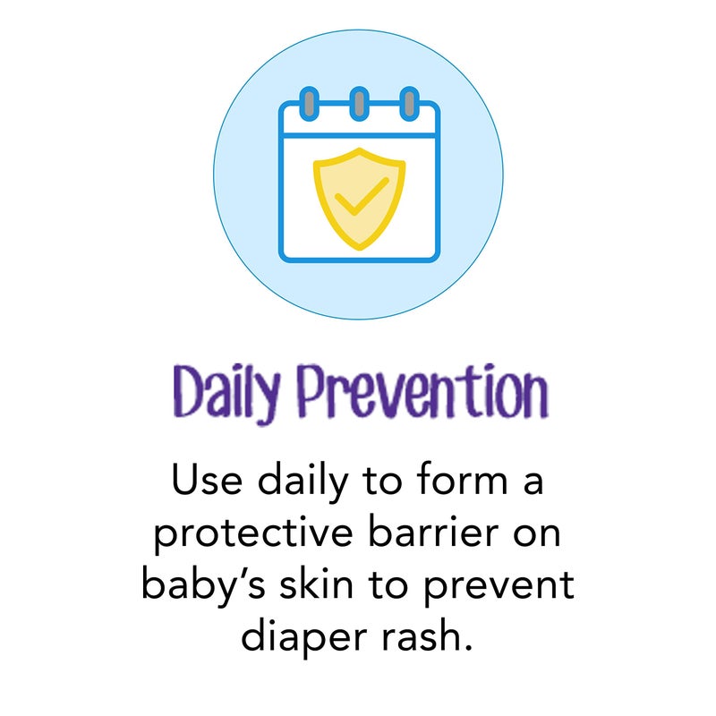 Desitin Daily Defense Baby Diaper Rash Cream with 13% Zinc Oxide Barrier Cream to Treat, Relieve & Prevent diaper rash, Hypoallergenic, Dye-, Phthalate- & Paraben-Free, Travel Size, 2 oz - Image 4