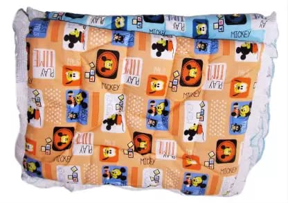 Fashtastic 6 to 12 Months Baby Lacy Muslin Godari, Swaddle Bed, Baby Bedding (Multicolour)(6-12 Months)(Pack of:2) (80 x 60 Centimeters Pack of:2) - Image 2