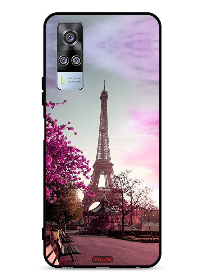 Tolwak vivo Y53s 4G Protective Case Cover Eiffel Tower - Image 1
