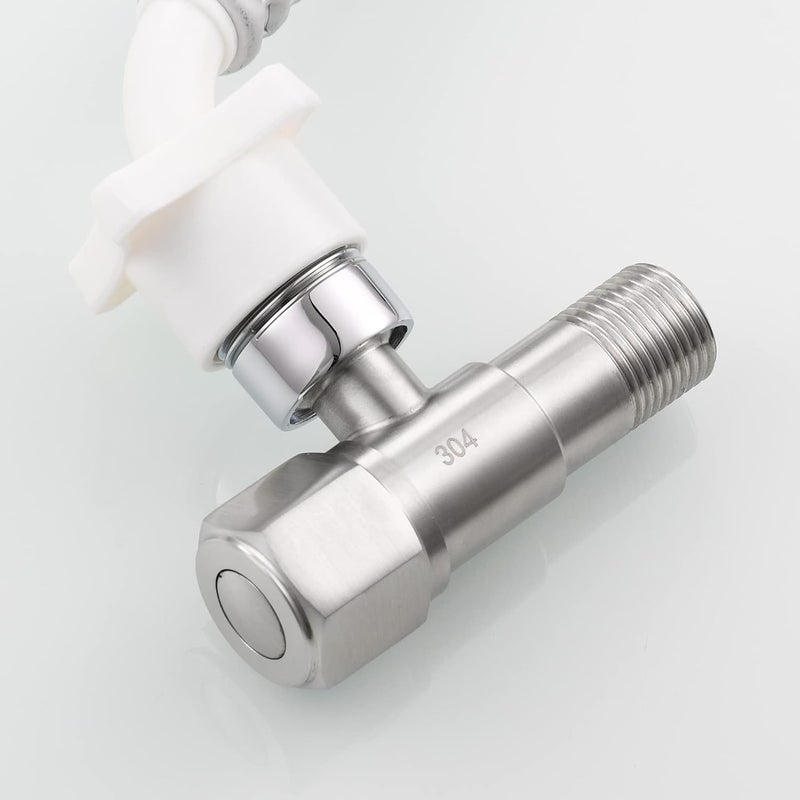 Tecmolog Brass Garden Hose Adapter G1/2 Female to 3/4 Male Connector for Washing Machine and Portable Washer, SBA042 - Image 4
