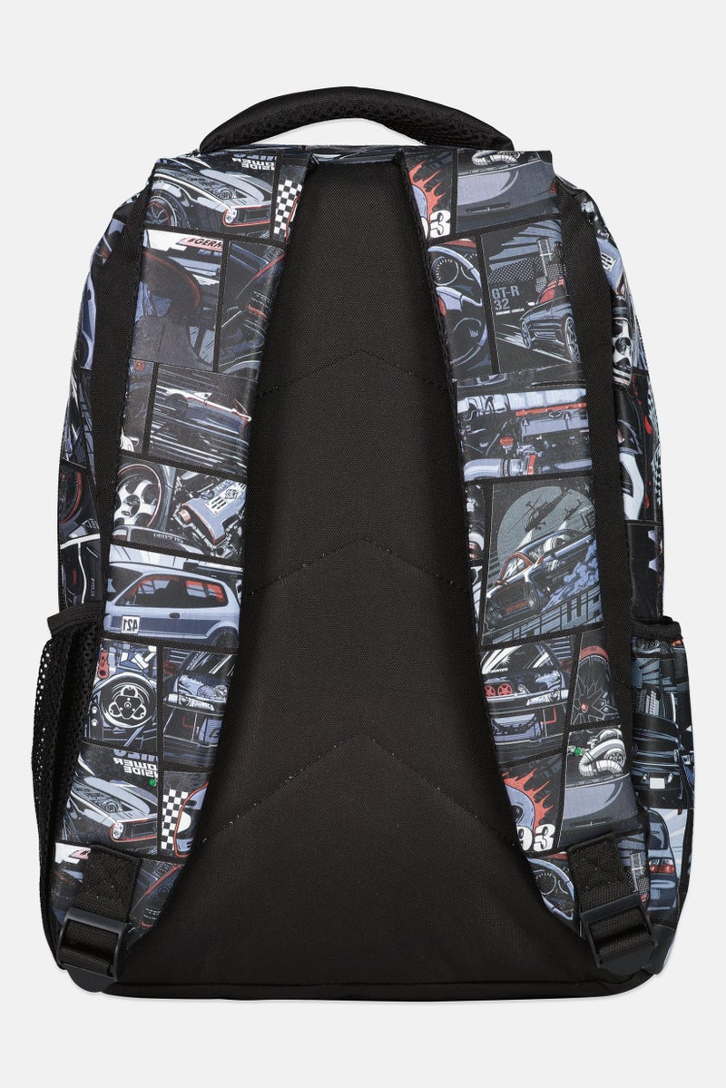 Joe Boxer Kids Boy Graphic Print Backpack, Multicolor - Image 2