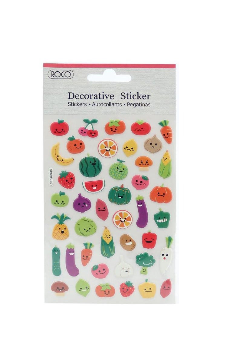 روكو ملصقات الفواكه والخضروات