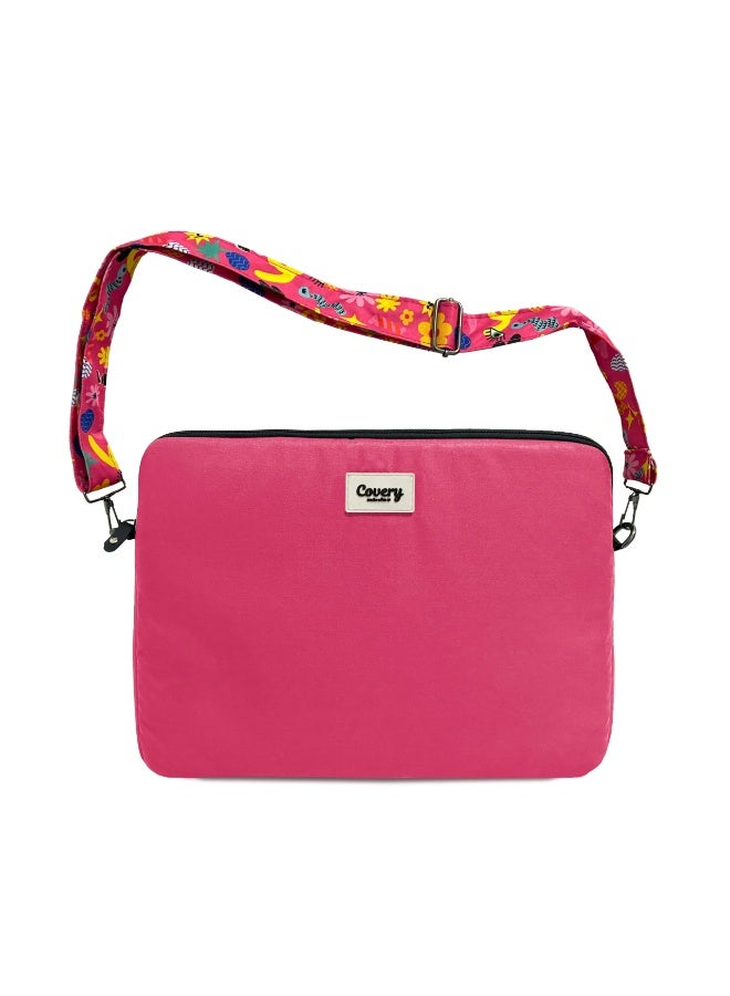 أكمام وردية ساخنة