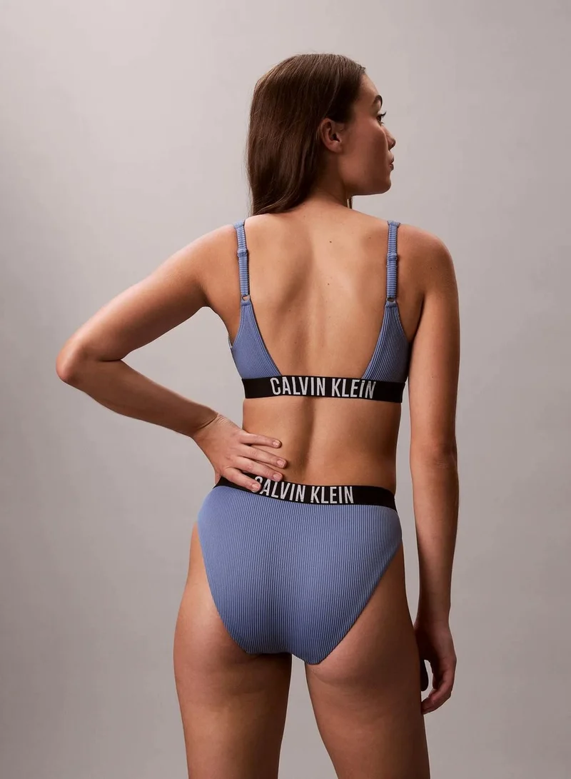 Calvin Klein Blue Tulip Bralette Bikini Top - Intense Power for Women | Best Price UAE