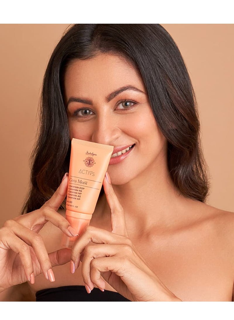 Indulgeo Essentials Moist 50ml Wash 300ml and Cleanser 50ml For All Skin Types