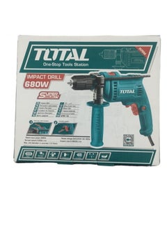 TOTAL TOTAL Impact Drill 680W (TG1061356-2) – High-Power Electric Drill with Hammer Function, 13mm Max Drilling Capacity, Keyless Chuck, Variable Speed, Forward/Reverse Switch for DIY, Home Improvement & Construction  - Image 5
