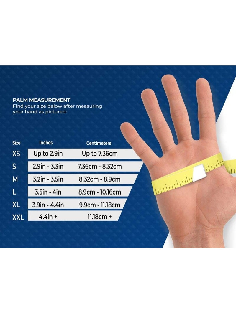 SKP Plastic Vinyl Gloves Transparent Medium Size (70 pcs)  - Image 2