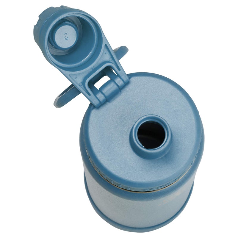 Takeya Actives Water Bottle with Spout Lid - Bottle with Double Stainless Steel Insulation - Dishwasher Safe & BPA-Free - Bottle with Spout Lid & Removable Bumper - 18 oz, Bluestone - Image 4